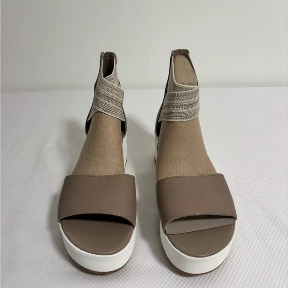 New Sorel Cameron Flatform Ankle Straps Platform Sandals Women's Size: 8.5