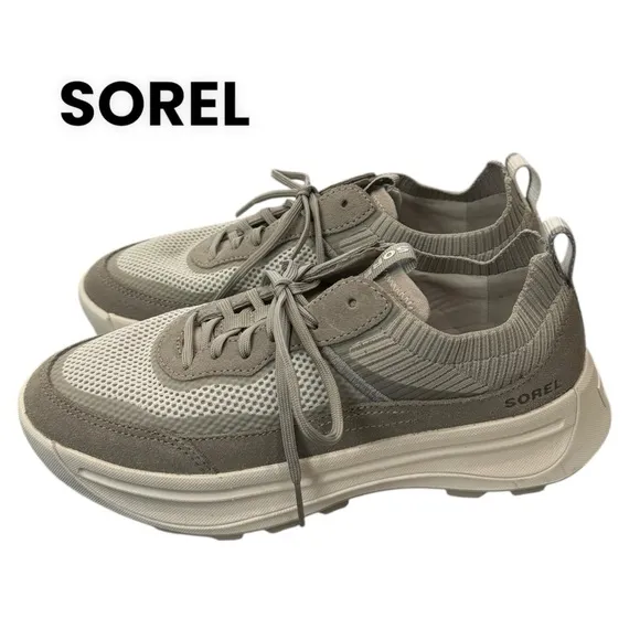 New Sorel Womens ONA 503 NL4964-009 Grey Casual Shoes Sneakers 8