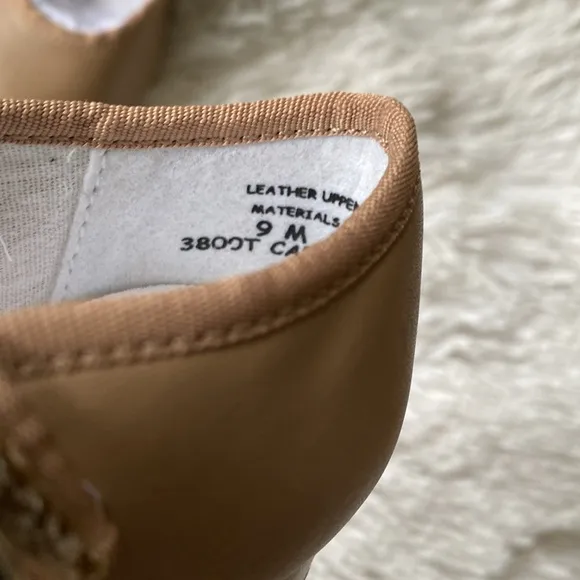 New Sz 9 Capezio Little girl Kid/Big Kid 3800 Mary Jane brown Tap dancing Shoes