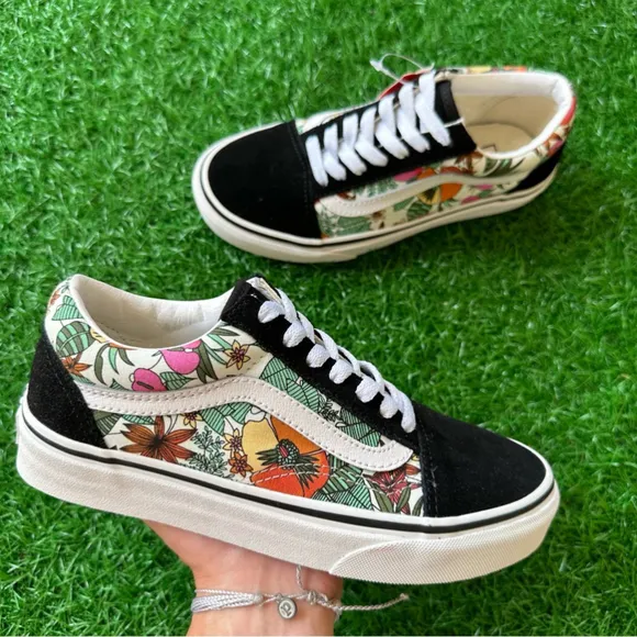 🍀New Vans Old Skool Multi Tropic