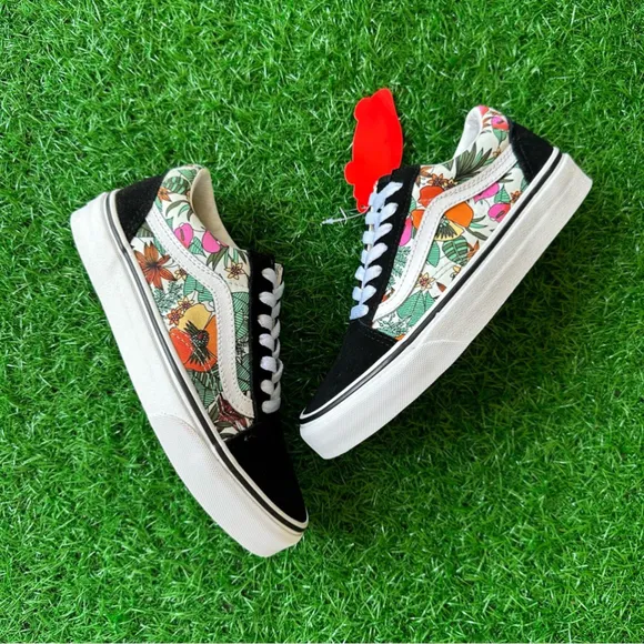 🍀New Vans Old Skool Multi Tropic