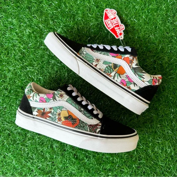 🍀New Vans Old Skool Multi Tropic