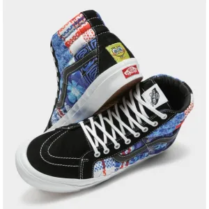 NEW Vans Spongebob Sandy Liang Sk8-Hi 38 DX Shoes Patchwork 7 Men / 8.5 Women
