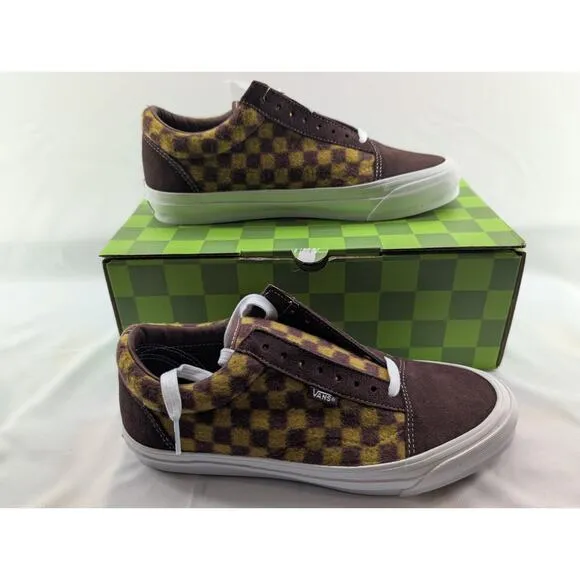 NEW Vans x Concepts UA Old Skool NS OG LX Mohair in Coffee/Tobacco sz M9.5/W11
