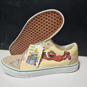 New VANS X SESAME STREET OLD SKOOL 'ELMO'  SNEAKER SHOES MEN'S Size 9 Wmn's 10.5