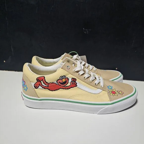 New VANS X SESAME STREET OLD SKOOL 'ELMO'  SNEAKER SHOES MEN'S Size 9 Wmn's 10.5
