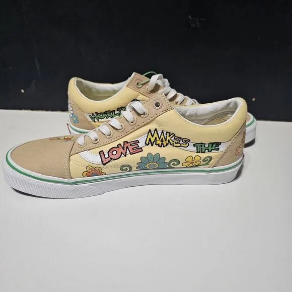 New VANS X SESAME STREET OLD SKOOL 'ELMO'  SNEAKER SHOES MEN'S Size 9 Wmn's 10.5
