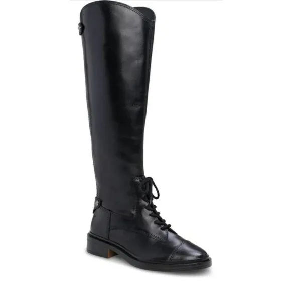 NEW Vince Camuto Sirdola Boots Womens 9.5 Knee High Contemporary Feminine Chic