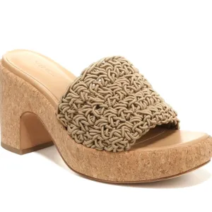 NEW VINCE CROCHET PLATFORM SANDALS