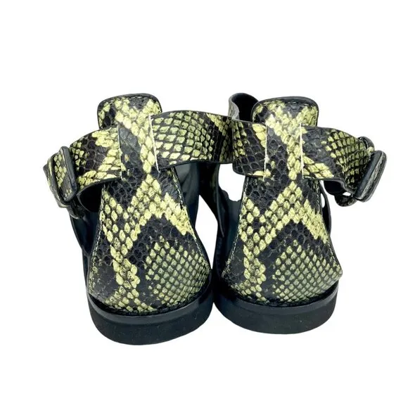 NEW VINCE Morris Boho Chic Leather Strappy Sandals US 7 M EUR 37 Retail $250