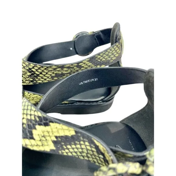 NEW VINCE Morris Boho Chic Leather Strappy Sandals US 7 M EUR 37 Retail $250