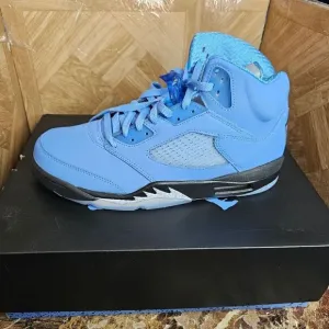 NEW Air Jordan 5 men's Retro SE Authentic basketball shoes blue size 10.5.
