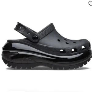 NEW Crocs Black‎ Mega Crush Clog Super Cool Platform Shoes Y2K Sizes W8 &amp; W10