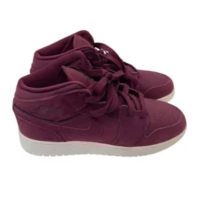 New with tags Nike Air Jordan Retro 1 Mid Bordeaux Shoes Kids Sneakers no box