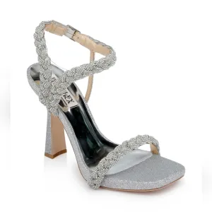 NIB* Badgley Mischka 'Fennel' Braided Spool Heel, Size 8.5