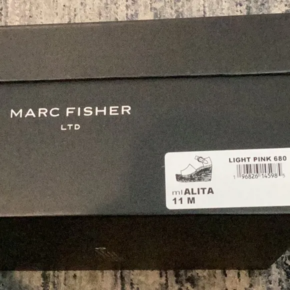 NIB Marc Fisher LTD Size 11M Alita Shoes Light Pink
