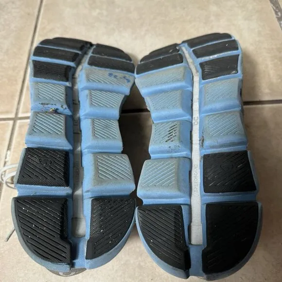NICE ON Cloud X 2 Men's 9 Alloy Grey Niagara Blue Running Shoes 40.99038