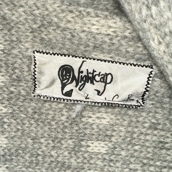 Nightcap Cashmere Wool Poncho Scarf Sweater NWOT