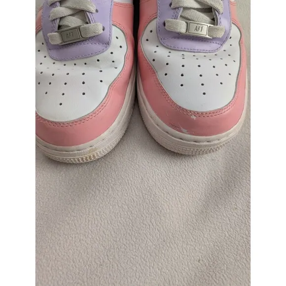 Nike Air Force 1 Custom Pastel Easter Shoes Green Blue Purple Pink Womens 12