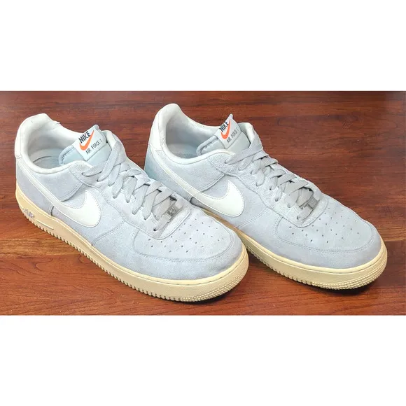 NIKE Air Force 1 Low 'Blazer Pack' Men's Size 12 Strata Gray/Sail 488298-029