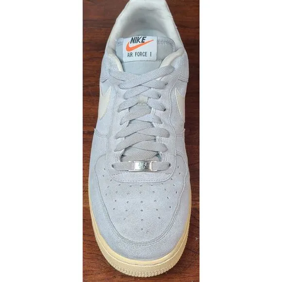 NIKE Air Force 1 Low 'Blazer Pack' Men's Size 12 Strata Gray/Sail 488298-029