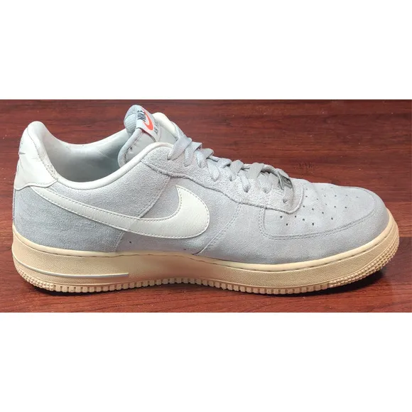NIKE Air Force 1 Low 'Blazer Pack' Men's Size 12 Strata Gray/Sail 488298-029