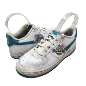 Nike Air Force 1 Low Top Space Jam Bugs Bunny White Sneakers DM3353-100 4.5Y