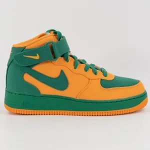 Nike Air Force 1 Mid by You ID Custom Miami Hurricanes DZ3639-900 size 7.5
