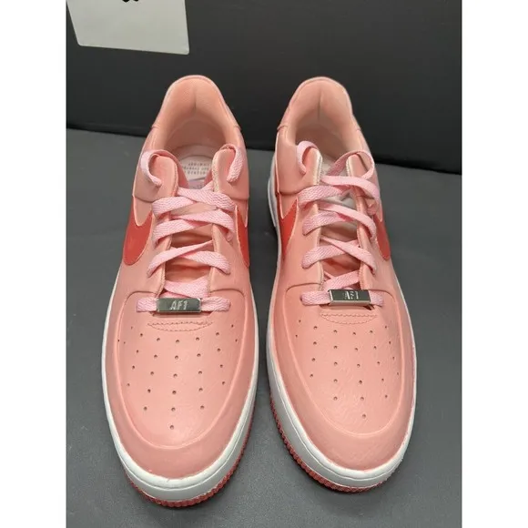 Nike Air Force 1 One Low Sage AR5339-100 Pink Red/pink Custom Women Sz 10.5 New