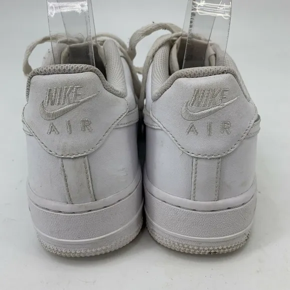 Nike Air Force One Sneakers Youth Size 6 Y Triple White Low Top Fashion Shoes