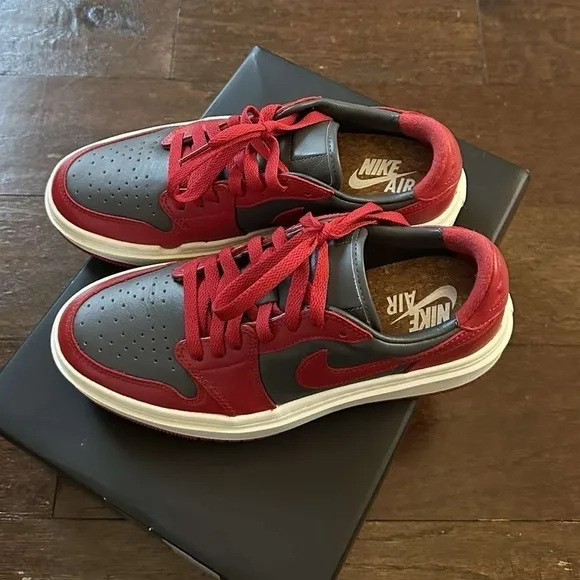 Nike-Air Jordan 1-Elevate Low-Women’s 7.5 red/Gray