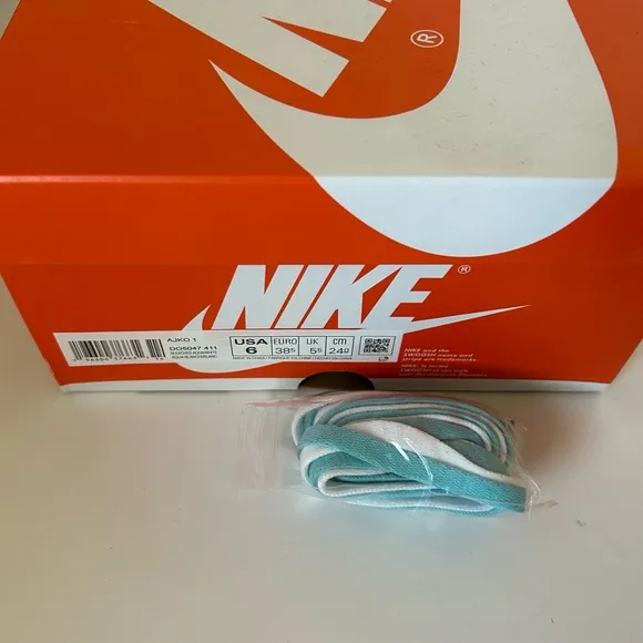 Nike Air Jordan 1 Mid Retro AJKO Sneakers Shoes AQUA DO5047-411 M- 6