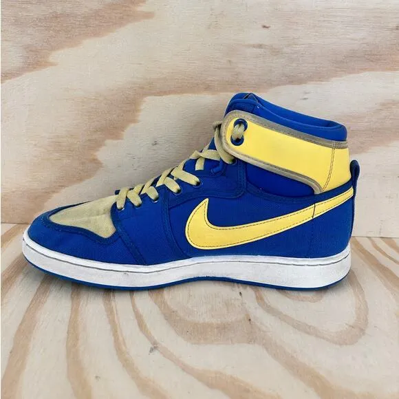Nike - Air Jordan 1 OK Retro - Sneakers - Blue/Yellow - Men's - 8.5 - DO5047-407