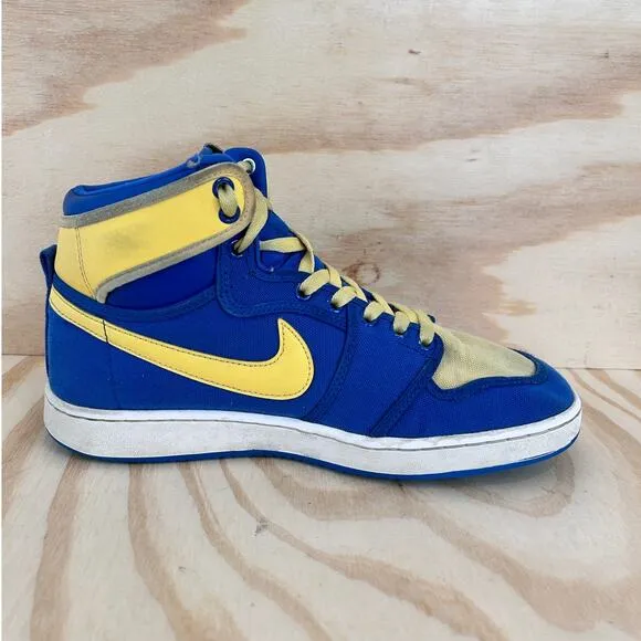 Nike - Air Jordan 1 OK Retro - Sneakers - Blue/Yellow - Men's - 8.5 - DO5047-407