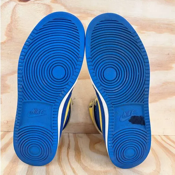 Nike - Air Jordan 1 OK Retro - Sneakers - Blue/Yellow - Men's - 8.5 - DO5047-407
