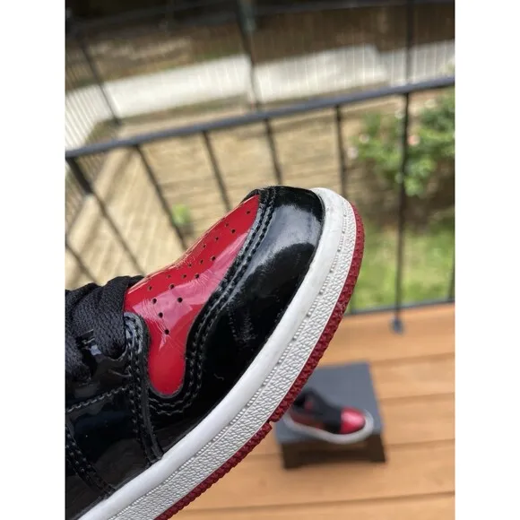 Nike Air Jordan 1 Retro High OG “Bred Banned” Size 2Y AQ2664-063 – No Box