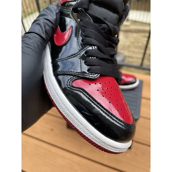 Nike Air Jordan 1 Retro High OG “Bred Banned” Size 2Y AQ2664-063 – No Box