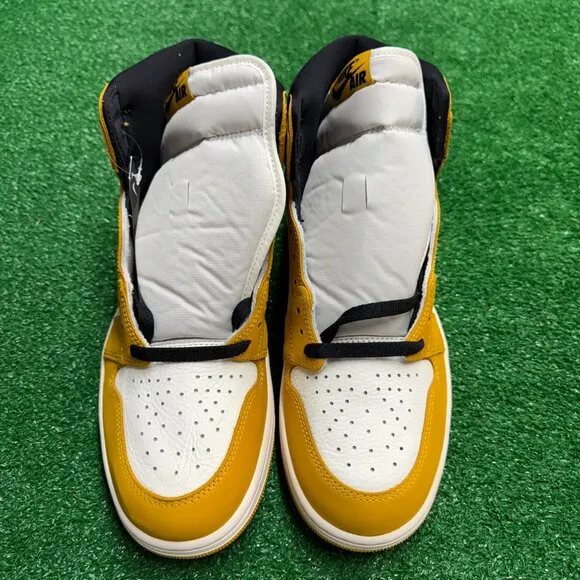 Nike Air Jordan 1 Retro High OG Mens Shoes Yellow DZ5485-701 NEW Sz 11