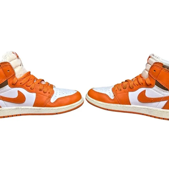 Nike Air Jordan 1 Retro High OG PS‎ Starfish Size 3Y CU0449-101 Boys/Unisex