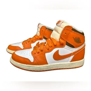 Nike Air Jordan 1 Retro High OG PS‎ Starfish Size 3Y CU0449-101 Boys/Unisex