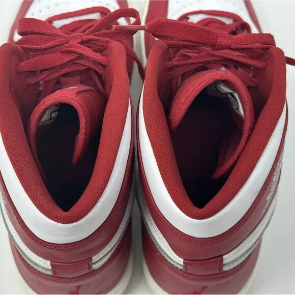 Nike Air Jordan 1 Retro High Silver Medal Shoes Men’s 13 Red White Sneakers