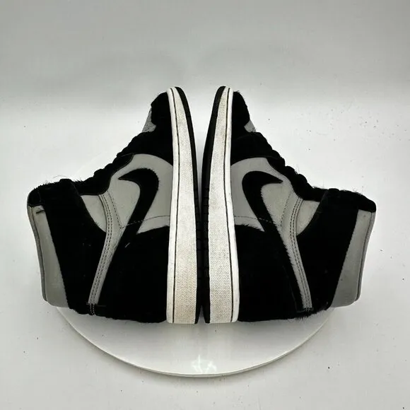 Nike Air Jordan 1 Retro High Women Sz 7.5 DZ2523-001 Medium Grey White Shoe