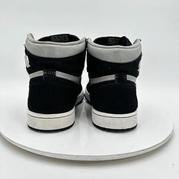 Nike Air Jordan 1 Retro High Women Sz 7.5 DZ2523-001 Medium Grey White Shoe