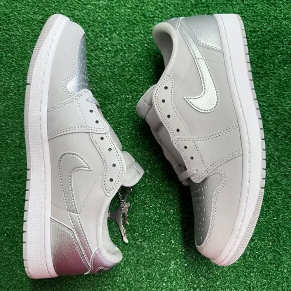 Nike Air Jordan 1 Retro Low OG Mens Shoes Gray CZ0790-002 NEW Multi Sz