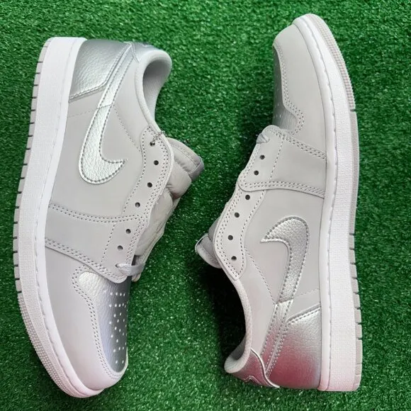 Nike Air Jordan 1 Retro Low OG Mens Shoes Gray CZ0790-002 NEW Multi Sz