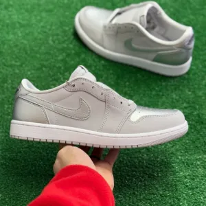 Nike Air Jordan 1 Retro Low OG Mens Shoes Gray CZ0790-002 NEW Multi Sz
