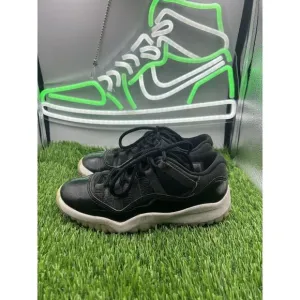 Nike Air Jordan 11 Retro‎ Boys Size 13C Black Athletic Shoes Sneakers 505835-001