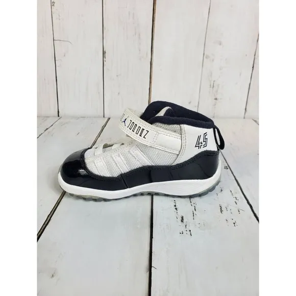 Nike Air Jordan 11 Retro Concord Baby Size 7C Athletic Shoes Sneakers 378040-100