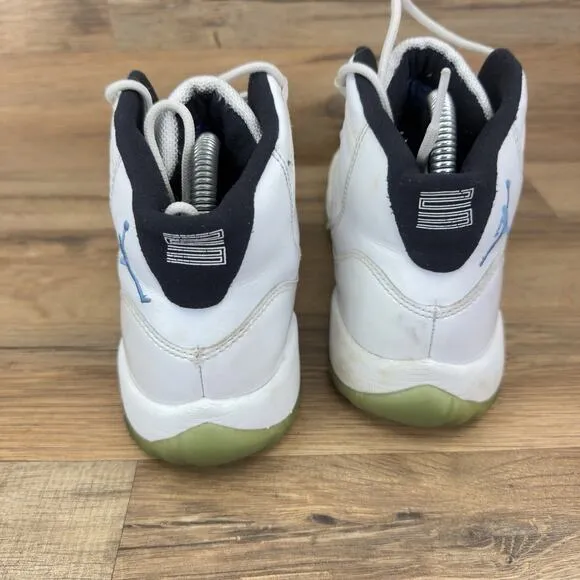 Nike Air Jordan 11 Size 6Y Retro Legend Blue GS White Leather (378038-117)
