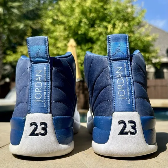 Nike Air Jordan 12 Retro Indigo Obsidian Blue - Size 12 Men's (130690-404)